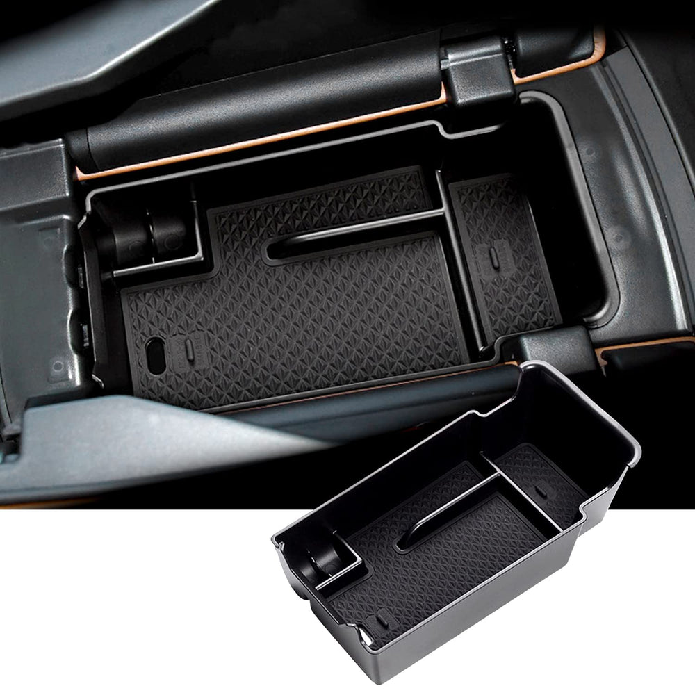 SKTU front view of console insert showing organized compartments and quick access