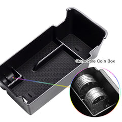SKTU installed in Buick Envision console for tidy, factory-fit storage
