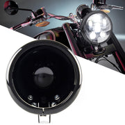 SKTYANTS front view of 5.75 inch headlight bucket showing clean fit and styling