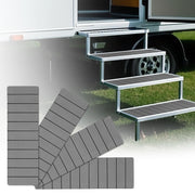 SKYJDM front view of four gray step covers showing neat fit and instant safety