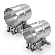 SKYMIRO clamp front view showing full band and bolt, durable sealing