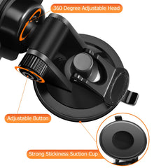 SLIIMU detailed shot of TPU suction cup showing strong secure mount benefit