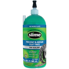 Slime 10009 front bottle showing product for quick puncture prevention