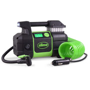 Slime front view showing compact inflator and easy storage benefit