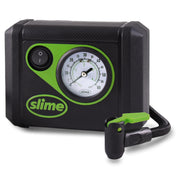 Slime front view of compact inflator showing portability and quick access