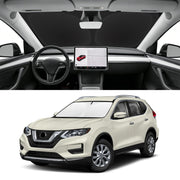 SLOGENTO front packaging showing custom fit for Nissan Rogue protecting interior