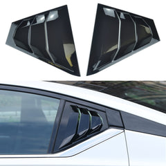 smart repairboy front view of louvers showing glossy black finish and sleek styling benefit