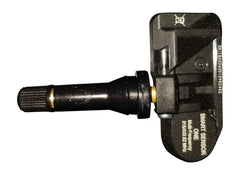 SMART SENSOR valve stem detail image highlighting metal valve and nut for secure fit and proper torque