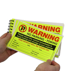 SmartSign liner with written license and date for easy record keeping