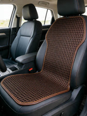 SMIUPIN front view brown cushion showing breathable design and summer comfort