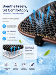 SMIUPIN installed in SUV showing cooler seat surface and comfortable drive benefit