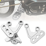 smotrcc front view of foot peg brackets showing fit and finish benefits