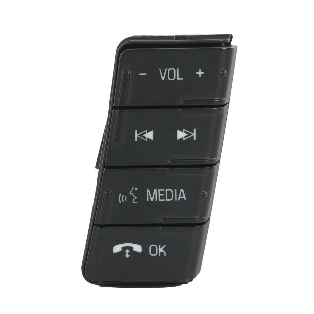 SMTRUILAN front view of audio control switch showing button layout and easy replacement benefit