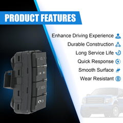 SMTRUILAN switch installed on F-150 steering wheel restoring media control benefit