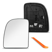 SNEMEEY front view driver-side mirror showing OE-style fit and improved visibility