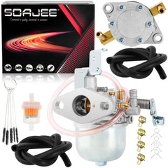SOAJEE carburetor front view showing fit for EZGO, improves engine reliability