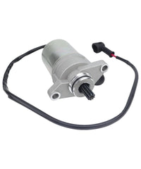 Soarider starter motor close-up showing 12V PMDD unit and durable finish