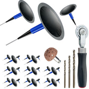 Socpuro front packaging showing full kit and parts for quick repairs