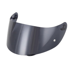 Soman deep smoke front view showing tinted visor and clear optics benefit