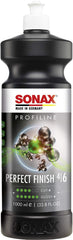 SONAX bottle front view showing label and capacity, clear identification benefit