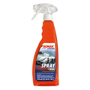 SONAX front packaging bottle showing quick spray-on sealant benefit