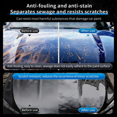 SOPAMI coated panel close-up highlighting mirror-like gloss and restored paint