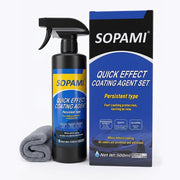 SOPAMI front spray bottle showing label and applicator for easy use