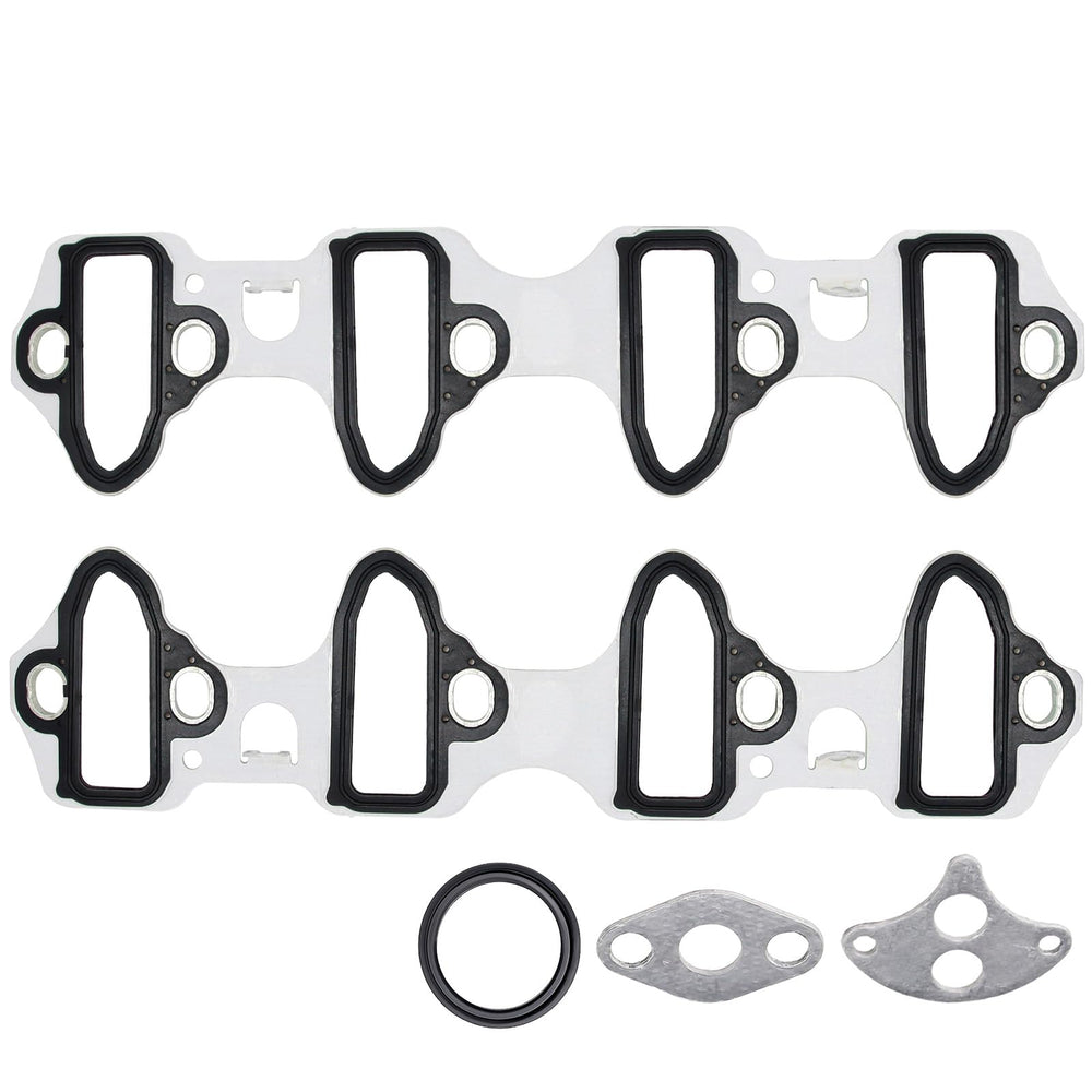 Sorello intake gasket set front packaging showing complete kit and part numbers for quick identification