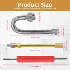 soujkooy 180° elbow close-up highlighting brass finish and corrosion resistance