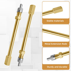 soujkooy 4-inch straight extender detail showing long reach and secure threads
