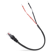 Sousery RJ11 front connector showing secure plug for clean power