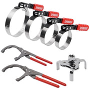 SPARKWHIZ front set arrangement showing all seven tools and versatility
