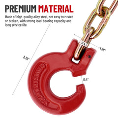 SPARKWHIZ 14" steel probe stake laid out full-length showing easy log-guiding advantage