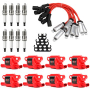 SPARKWHIZ front packaging showing the full UF413 ignition kit and quick fit benefit
