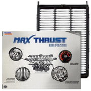 SPEARHEAD filter front packaging showing OEM fit and part model benefit