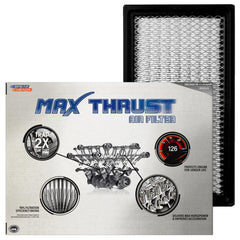 SPEARHEAD Max Thrust front view showing OEM fit and clean sealing benefits