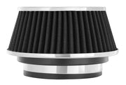 Spectre front profile showing reverse-tapered shape and improved airflow benefit