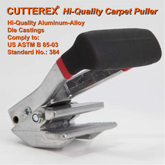 SPEED FORCE CUTTEREX serrated jaws close-up demonstrating secure carpet bite