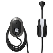 Spigen Bespoke front view showing tidy mounted Tesla connector and neat storage benefit