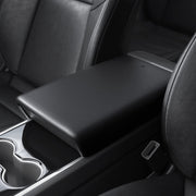 Spigen front view of armrest cover showing clean fit and protection