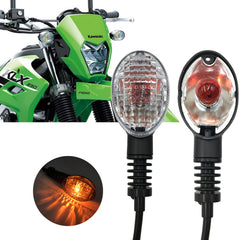 SPNUVR side profile mounted on Kawasaki fender demonstrating direct replacement