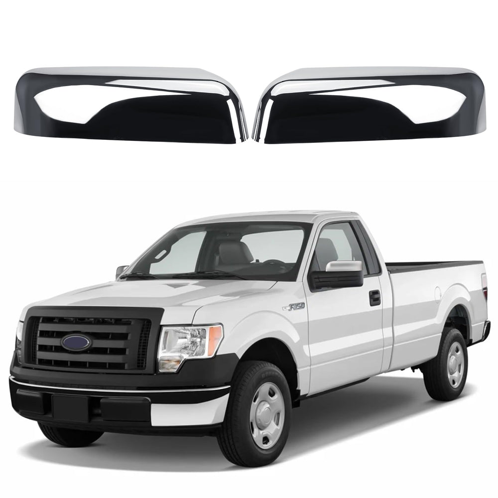 sportuli front view chrome mirror covers show sleek shine and protective benefit