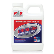 Spotless Stainless front label on 16 oz pint showing product name and benefit