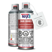 SprayMax front can light gray showing product and benefit of professional aerosol convenience