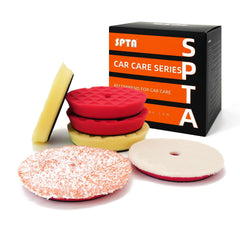 SPTA front packaging showing full 6-piece pad set and benefits