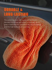 SPTA applicator pearl-weave close-up highlighting soft texture for safe finishes
