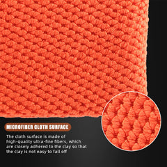 SPTA microfiber backing detail showing durable construction and slip-proof fit benefit