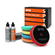 SPTA front packaging showing six 6-inch pads and benefits