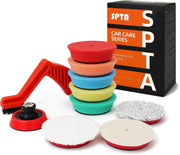 SPTA front packaging and kit laid out showing complete set and convenience