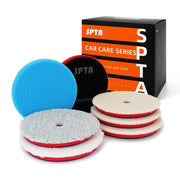 SPTA front packaging showing full 7-piece pad kit and benefits